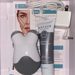 NuFACE White and Gray Skincare Tool for Facial Toning